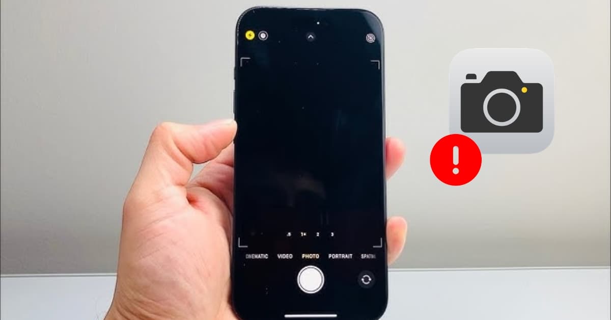 Camera iPhone không chụp được: Nguyên nhân và cách khắc phục hiệu quả