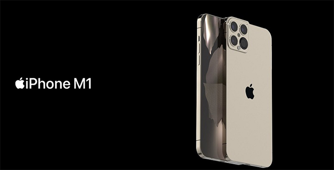 Thiết kế iPhone M1 lộ diện trong concept mới: Không có tai thỏ, ngoại hình độc lạ