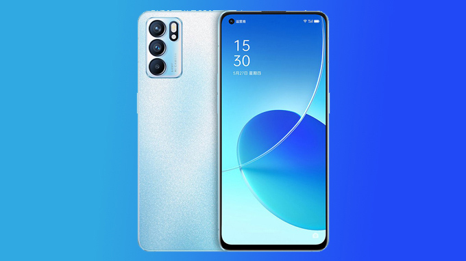 Hình ảnh render OPPO Reno6 Pro lộ diện