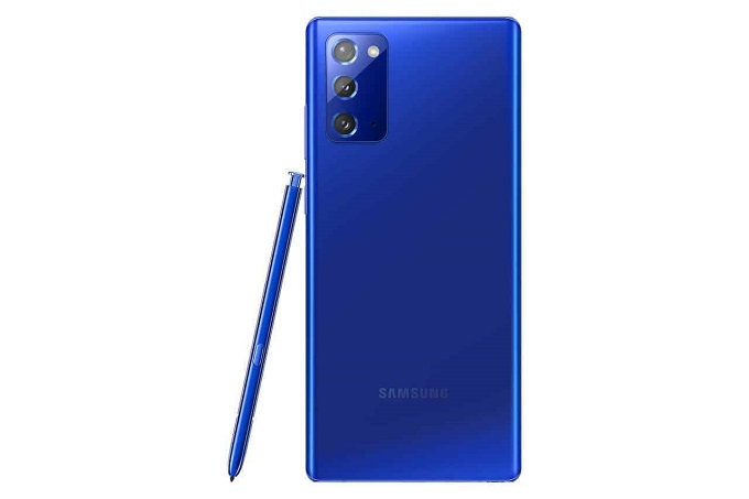 samsung note 20 blue