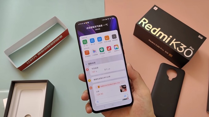 Màn hình Redmi K30 Pro tuyệt đẹp