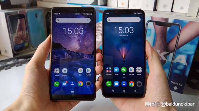 Màn hình Nokia X7 có tai thỏ tương tự như người tiền nhiệm