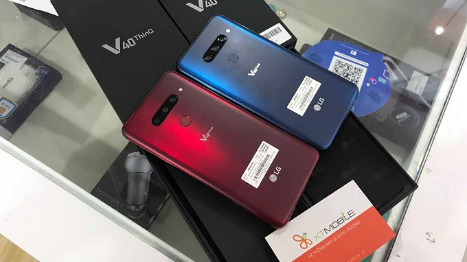 Thiết kế LG V40 ThinQ sang trọng, bền bỉ