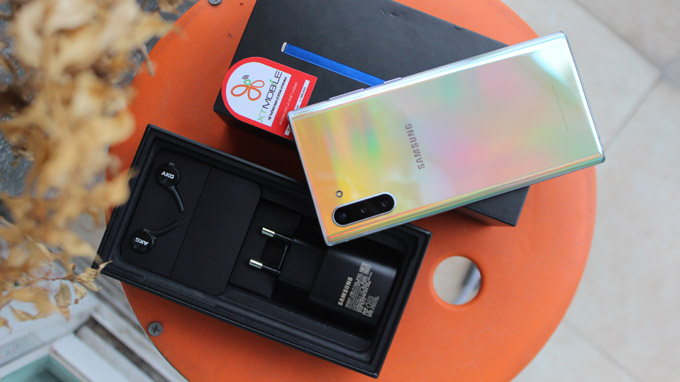 Mở hộp đánh giá Galaxy Note 10 5G Hàn Quốc